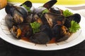 Clams in tomato sauce