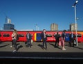 Clapham Junction station in London Royalty Free Stock Photo