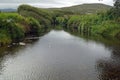 Clapper Bridge over Carrownisky River Ireland County Mayo Killeen Bunlahinch