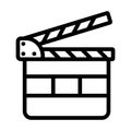 Clapperboard Icon