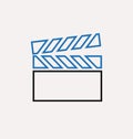 Clapperboard icon