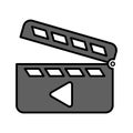 Clapperboard icon