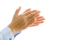Clapping hand Royalty Free Stock Photo