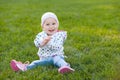 Clapping hands little girl Royalty Free Stock Photo