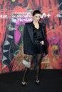 Clara Lago posing during the mini-series La Mesias concert redcarpet in Madrid Spain