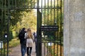 Clare College, Cambridge, Rear Gate.