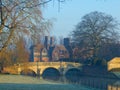 Clare College on River Cam, Cambridge Royalty Free Stock Photo