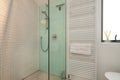 Modern shower room interior