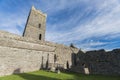 Clarecastle ruins Abbey in Ireland