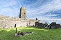 Clarecastle ruins Abbey in Ireland