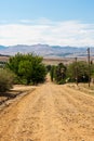 Clarens roads Royalty Free Stock Photo