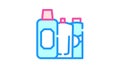 clarifier and oxides for hair coloring color icon animation