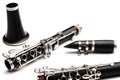 Clarinet classical music instruments Royalty Free Stock Photo