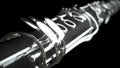 Clarinet. 3D rendering