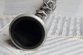 Clarinet. Royalty Free Stock Photo