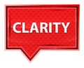 Clarity misty rose pink banner button