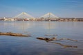 Clark Bridge Alton, Illinois Royalty Free Stock Photo