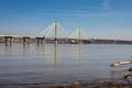 Clark Bridge Alton, Illinois Royalty Free Stock Photo