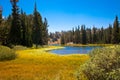 Clark Lakes on the John Muir Trail in Ansel Adams Wilderness