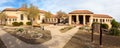 Clark Memorial Clubhouse Facade Panorama Clarkdale Arizona