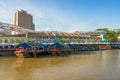 Clarke Quay old port in Singapore Royalty Free Stock Photo