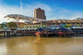 Clarke Quay old port in Singapore Royalty Free Stock Photo