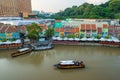 Clarke Quay old port in Singapore Royalty Free Stock Photo