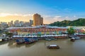 Clarke Quay old port in Singapore Royalty Free Stock Photo