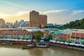 Clarke Quay old port in Singapore Royalty Free Stock Photo