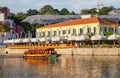 A Bumboat at Clarke Quay in Singapore