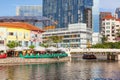 Traditional Bumboat on the Singapore River