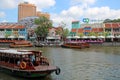 Clarke Quay - Singapore Royalty Free Stock Photo