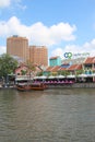 Clarke Quay - Singapore Royalty Free Stock Photo