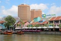 Clarke Quay - Singapore Royalty Free Stock Photo