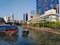 Clarke Quay at Singapore River Royalty Free Stock Photo