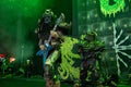 Clarkston, Michigan -USA- August 6, 2023: GWAR performing as special guest for Mudvayne at Pine Knob Music Theater