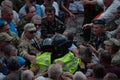 Clashes outside the Ukrainian parliament