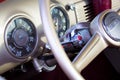 Clasic hot rod dash Royalty Free Stock Photo