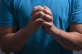 Clasped Praying Hands