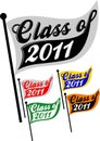 Class of 2011 Royalty Free Stock Photo