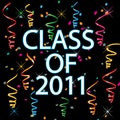 Class of 2011 Royalty Free Stock Photo