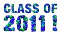 Class of 2011 sign Royalty Free Stock Photo