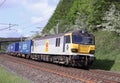 Class 92 electric locomotive at Lowgill Royalty Free Stock Photo