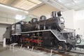 Class C56 steam locomotive at Yushukan museum