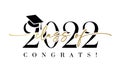 Class of 2022 calligraphy banner