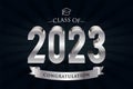 Class of 2023 congratulation 3d lettering