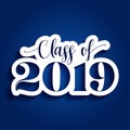 Class of 2019 Congratulations Graduate Royalty Free Stock Photo