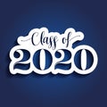 Class of 2020 Congratulations Graduate Royalty Free Stock Photo