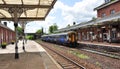 Class 156 DMU at Dumfries Railway Station