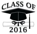 Class of 2016 - Graduate Royalty Free Stock Photo